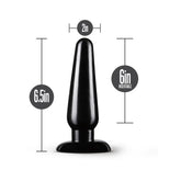 Anal Adventures - Basic Anal Plug - Black